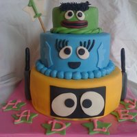 Yo Gabba Gabba Cake 