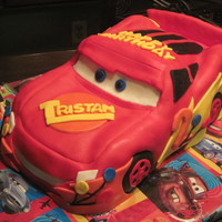 Lightning Mcqueen Birthday Cake 