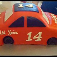 Nascar - Tony Stewart Made for my dad on his birthday!Carved from 3 9"x13" chocolate and vanilla cakes (stacked). Covered with chocolate buttercream...