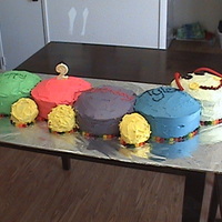 Baby Einstein Cake This is the first birthday cake I ever baked. Back in those days it was just a box cake and canned frosting. I still felt accomplished at...
