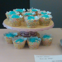 Coconut Cupcakes Coconut cupcakes with cream cheese filling. I won a cupcake contest at work with Sandra Lee from the Food Network....Then i fell in love...