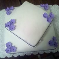 My First Ever Wedding Cake This was my first ever wedding cake!