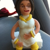 Pregnant Woman A pregnant woman made from sugarpaste... without a tutorial! :)