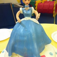 Cinderella Cake : All Edible! Cinderella cake.. all edible and handmade.. head to toe :)
