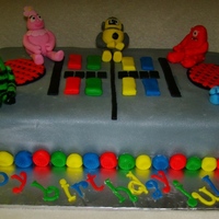 Yo Gabba Gabba This was a last minute cake that I had to whip together. But I love the characters! My daughter was so excited and kept running into the...