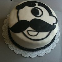 Natty Boh Birthday Cake My brother wanted me to make a birthday cake with the National Bohemian man (Natty Boh)... so this is what I did. :D It's all made...