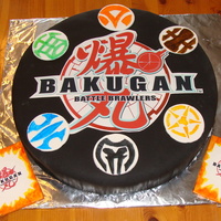Bakugan Cake Bakugan Cake