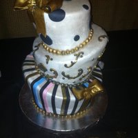 Topsy Turvy Cake 3 tier Topsy Turvy Cake for Sweet 16 party!