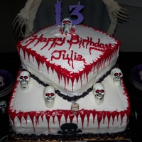 13Th Halloween Bday Cake 
