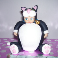 Baby Kitty Mini Cake 