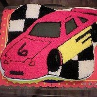 Race Car Race car I did for my nephew that was turning 6.