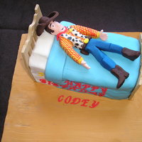 Woody, Toy Story I had a toy story cake to make and was hoping to do Buzz. The little boy however loved woody more. This is my first figure on a cake and...