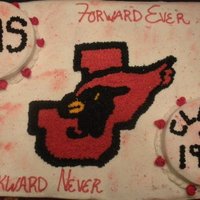 Reunion Cake a cake I made for a 1991 class reunion