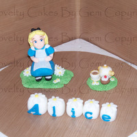 Alice In Wonderland I love making new figures and so got asked for an alice in wonderland im really pleed with her :)