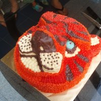 3D Tiger Cake A celebration of the year of the tiger ( Chinese calendar)