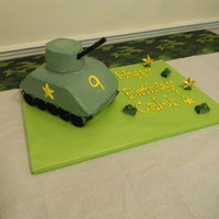 Tank B-Day Cake 