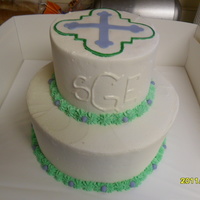 Baptism Cake 