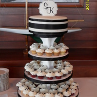 Cupcake Tower Couple's Shower 