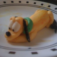 Pluto Pluto made to go on top of my Stepmothers birthday cake