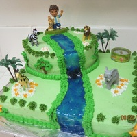 Go Diego Go Birthday Cake 
