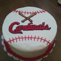 Cardinals Baseball Cake 
