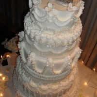 Lambeth And Gumpaste Flowers Lambeth wedding cake