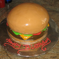 Hamburger Cake 