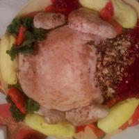 Turkey Dinner Cake For Thanksgiving I made this on Thanksgiving with the help of my neices & nephews!!