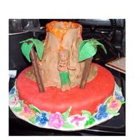 Hawaiian Theme Birthday Cake I made this for my daughter's 18th birthday