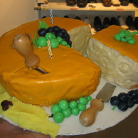 Cheese Please! Vanilla Sponge Cake with Lemon Buttercream.