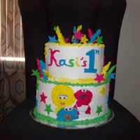 Sesame Street Babies 8" 10" with fondant accents