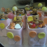 1St Birthday These cakes were used instead instead of party bags!