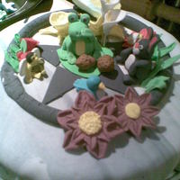 Ostara Celebration Cake It was ages before I got anyone to cut this cake as no one wanted to eat it