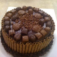 Death By Chocolate made this for a Chocolate bar event