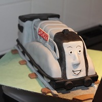 Spencer Train My friend's little boy is called Spencer, and as a family they all love the Thomas the Tank Engine stories, so she asked me to make...