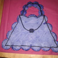 Pull Apart Purse Cake All cupcakes and mini cupcakes! First time doing one of these- so much fun!!