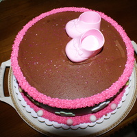 My First Babyshower Cake.. My first cake for a babyShower..I enjoyed making it..