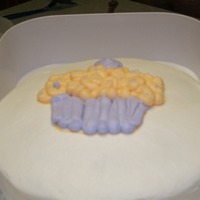 Cupcake Cake "Cupcake" Cake from class. The more classes we take, the more addicted I become! TFL!