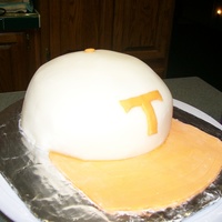 University Of Tennessee Baseball Cap University of TN Baseball Cap. Recently started cake classes and the facility I work for asked if I could make a Hat cake for "Hat Day...