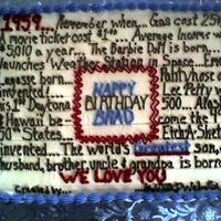 1959 News - Remember When I made this for my dad. He was obviously born in 1959 and he really likes those "On this day in history..." things. My hand sure...