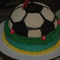 Soccer Ball For a friends daughter birthday party.