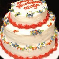 Edelweiss Cake Made for an Oktoberfest birthday party.