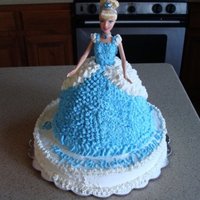Cinderella Cake WASC cake with strawberry mousse and fresh strawberry filling and pastry pride icing.