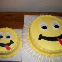 Smila Faces two smile faces, so the child has its own to tear up. lol