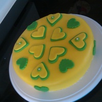 First Attempt At Fondant Minimal tools available. Go Ducks!