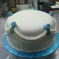 Practice Cake First lesson at Kreative Kakes Bakery