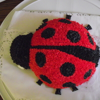 Ladybug Cake 