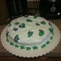 First Cake Making Leafs 