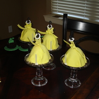 Yellow Cakelet Dresses Since I and my 3 sisters birthdays are close, we celebrate together. I made these for last years big celebration. I made the bodice's...