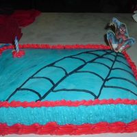 Spider Man Cake 